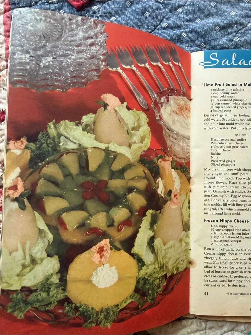 Vintage 1938 Carnation Cook Book Mary Blake 3rd Edition Illustrated Recipes